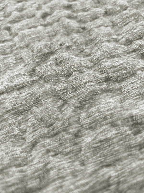 Serie di coperte di tessuti tessili per la casa in ciniglia a pois irregolari di fango